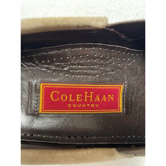 Cole Haan Country Stylish Suede Slip on Loafers, Tan, New cond., Ladies Size 7 - Picture 3 of 11